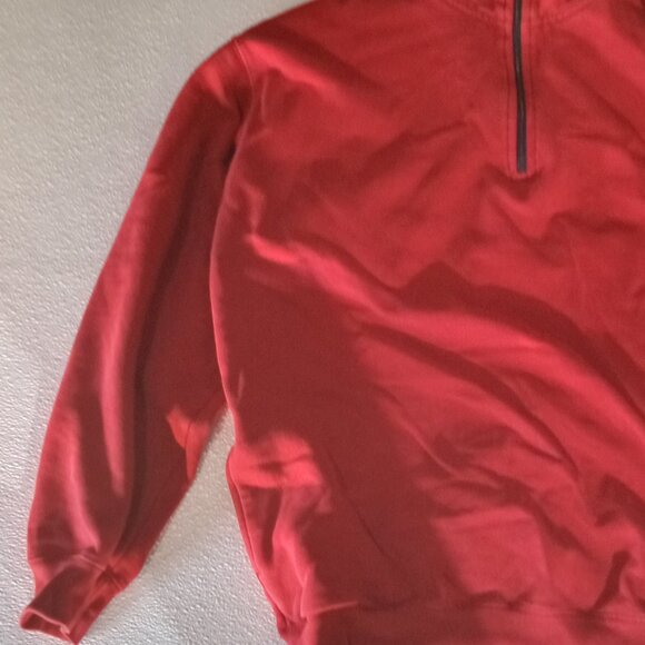 Men's White Mountain Trader Pullover, Red, Size XL - Picture 4 of 7